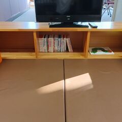 木製棚　使い道いろいろの画像