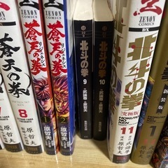 漫画、ワンピースと蒼天の拳の画像
