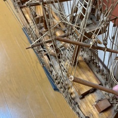 Cutty Sark 木製模型の画像