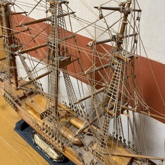 Cutty Sark 木製模型の画像