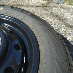 13インチ 155/65R13 VRX2 スタッドレスタイヤホイールセットの画像