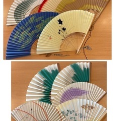 扇子10本セットの画像