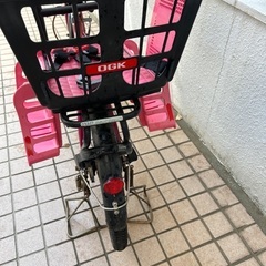 子供乗せ自転車　非電動の画像