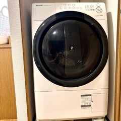 ドラム式洗濯機　SHARP ES-S7Gの画像