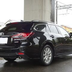 即乗りＯＫ 車検令和9年6月 29年12月式 アテンザワゴン 中期モデル クリーンディーゼルターボ 衝突軽減ブレーキ ナビ フルセグTV Bluetooth バックモニター スマートキー フルエアロ クルコン LED ETC BOSEサウンドの画像