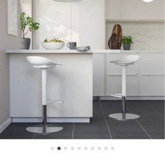 IKEA カウンターチェア×2の画像