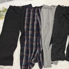 断捨離 Lサイズ LLサイズ 11着 高身長さん向け まとめ売り パンツ ワイドパンツ 等の画像