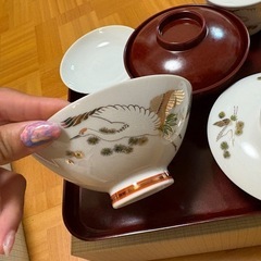 お食い初め　食器セットの画像