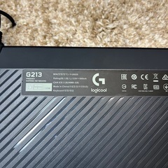 logicool g213 キーボードの画像