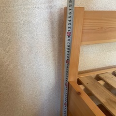 分解可　無印良品　
ビンテージベビーフレームシングル✖️2の画像