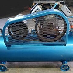 岩田　IWATA　エアコンプレッサー SP-22P タンク120L 2.2kw 三相200V (3馬力)の画像