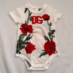 【新品】D&Gドルガバロンパース2枚セット80の画像
