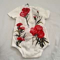 【新品】D&Gドルガバロンパース2枚セット80の画像