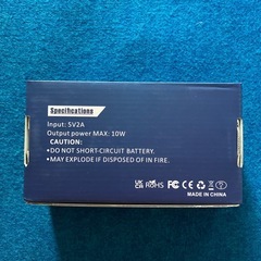 電熱靴下バッテリー付き／新品/の画像