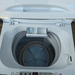 ハイセンス Hisense HW-55E2W 全自動電気洗濯機 5.5kg 2023年製の画像