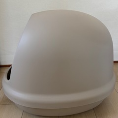【手渡し】【未使用】猫トイレ　フルカバー　アイリスオーヤマ　　の画像