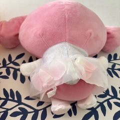 マイメロディ ホワイトフラワーインドレスBIGぬいぐるみの画像