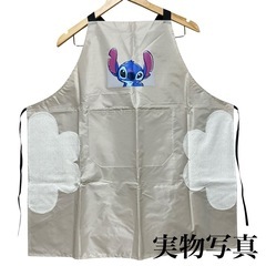 《新品未使用》エプロン キャラクター 防水 ベージュ
の画像