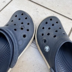 crocs  クロックス サンダル　中古　23cm〜23.5cmの画像