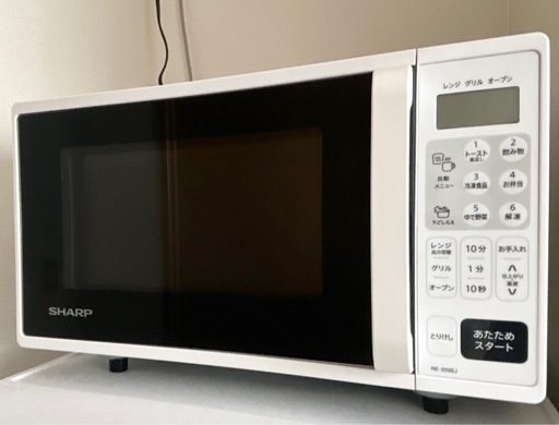 【SHARP 電子レンジ】グリル･オーブン機能付(オーブンレンジ) 2023年製