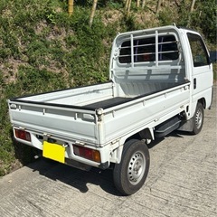 アクティ車検ロング5MT4WD軽トラック！レトロ♩の画像