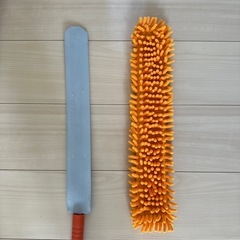 【2本セット】フロアモップとと隙間モップの画像