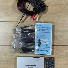 【美品】アルパイン DAF11Z 他TVチューナー、ETC.ドラレコ、バックカメラ、1DIN収納ボックスの画像
