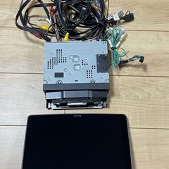 【美品】アルパイン DAF11Z 他TVチューナー、ETC.ドラレコ、バックカメラ、1DIN収納ボックスの画像