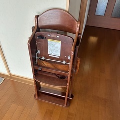 KATOJI 木製ベビーチェア　折りたたみの画像