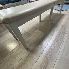 ベンチチェア150センチ　11日まで配達可能の画像