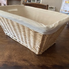 布カバー付きバスケットＬの画像