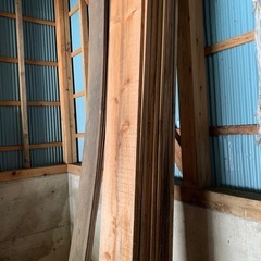 石川県白山市引き取り　板材　木材の画像