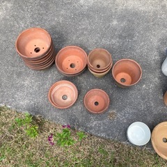 植木鉢の画像