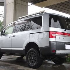 即乗りＯＫ 4WD 23年式 デリカD5 Gパワーパッケージ リフトアップ 車検8年11月25日 ナビ TV バックモニター 両側パワスラ スマートキー クルコン HID ETCの画像