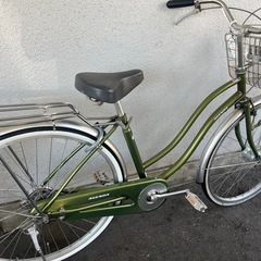８J4　ホームサイクル２６サイズ　オートライト付　★自転車専門店の中古車です★　【消費税込み・防犯登録６００円込みの画像