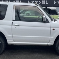 M/Tタイヤ ホイール4本セット 引き取り限定 パジェロミニ使用の画像
