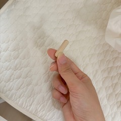 ベビーベッド　新生児用オムツの画像