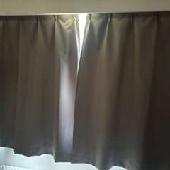 カーテン　巾100×長さ120cm 2枚の画像
