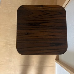 ヴィンテージ加工カウンターチェア　白　2脚　の画像