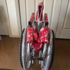 展示品　車椅子　自走式　女性用の画像
