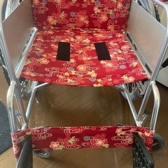 展示品　車椅子　自走式　女性用の画像