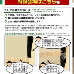 カーテン　巾100×長さ120cm 2枚の画像