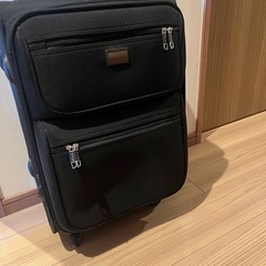 布製　スーツケース　2.3泊におすすめの画像