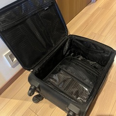 布製　スーツケース　2.3泊におすすめの画像