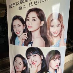 twice ワンデーアキュビュー 店頭用ポップ パネルの画像