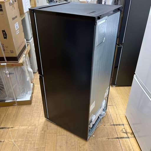 Haier ハイアール ノンフロン冷凍冷蔵庫 JR-NF121NJ（K） 定格内容積121L ブラック 冷蔵庫 2ドア