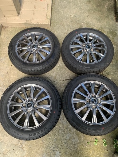 155/65R14  軽自動車　スタッドレスタイヤホイール　美品