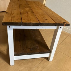 ハンドメイドサイト購入コーヒーテーブルの画像
