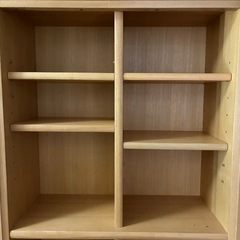 【取りに来てくれる方に差し上げます】美品本棚の画像