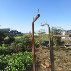 物干し台　1対の画像
